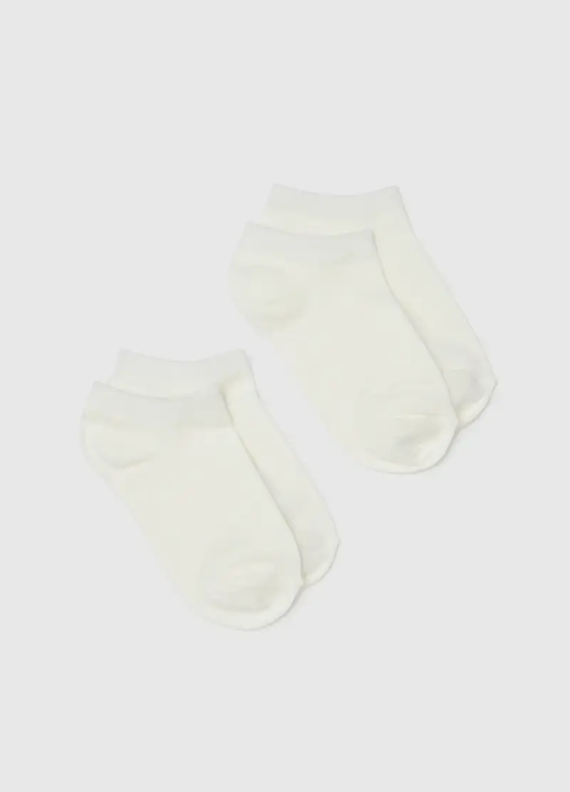 OVS , Calzini Corti Bianchi, Donna, Bianco