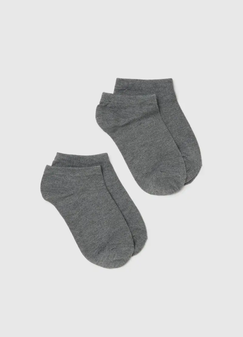 OVS , Calzini Corti Grigi, Donna, Grigio