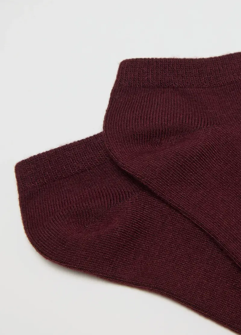 OVS, Calzini Corti Marroni, Donna, Marrone miniatura 2