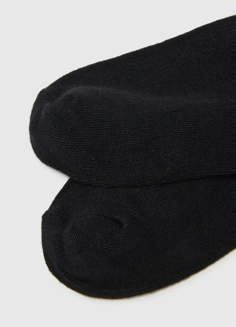 OVS, Calzini Corti Neri, Donna, Nero miniatura 3