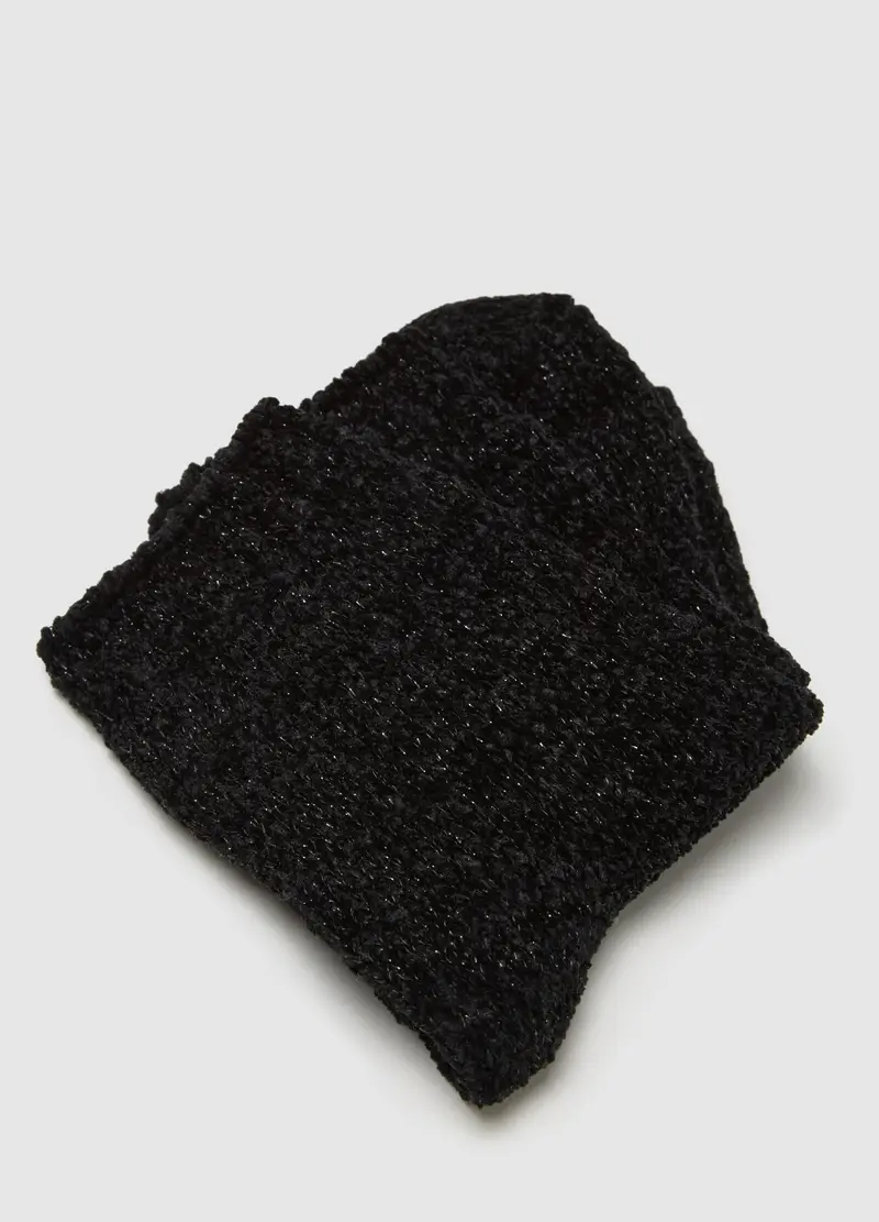 OVS, Calzini In Tessuto Elasticizzato Neri, Donna, Nero miniatura 3