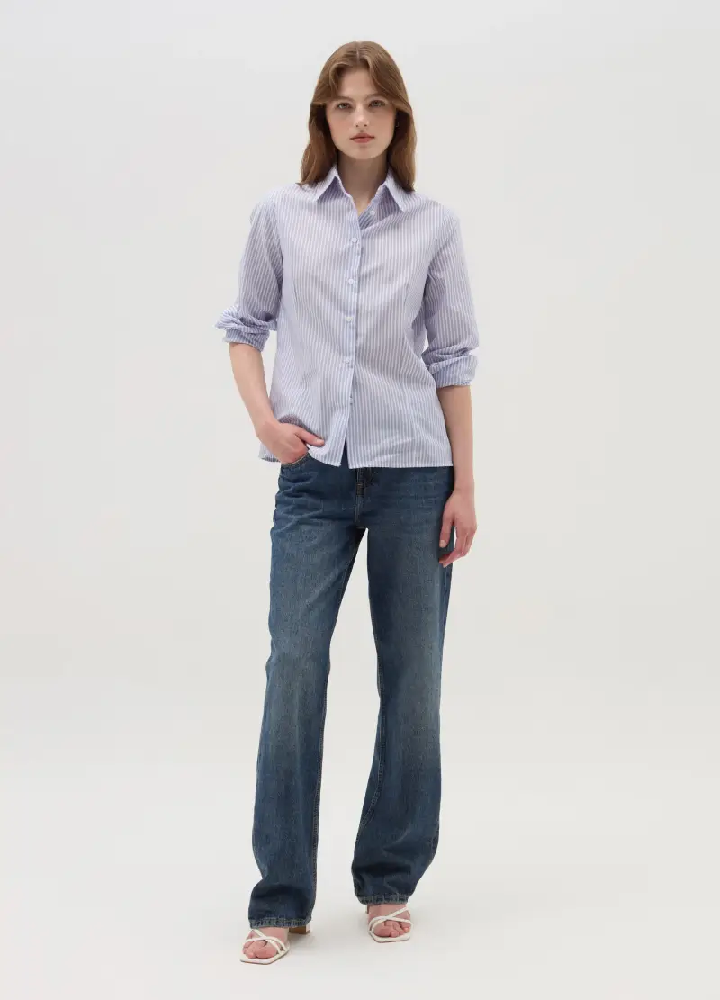 OVS, Camicia Con Pinces Laterali, Donna, Multicolor miniatura 2