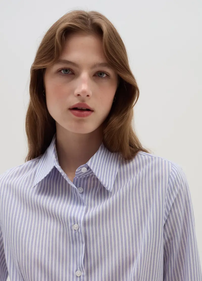 OVS, Camicia Con Pinces Laterali, Donna, Multicolor