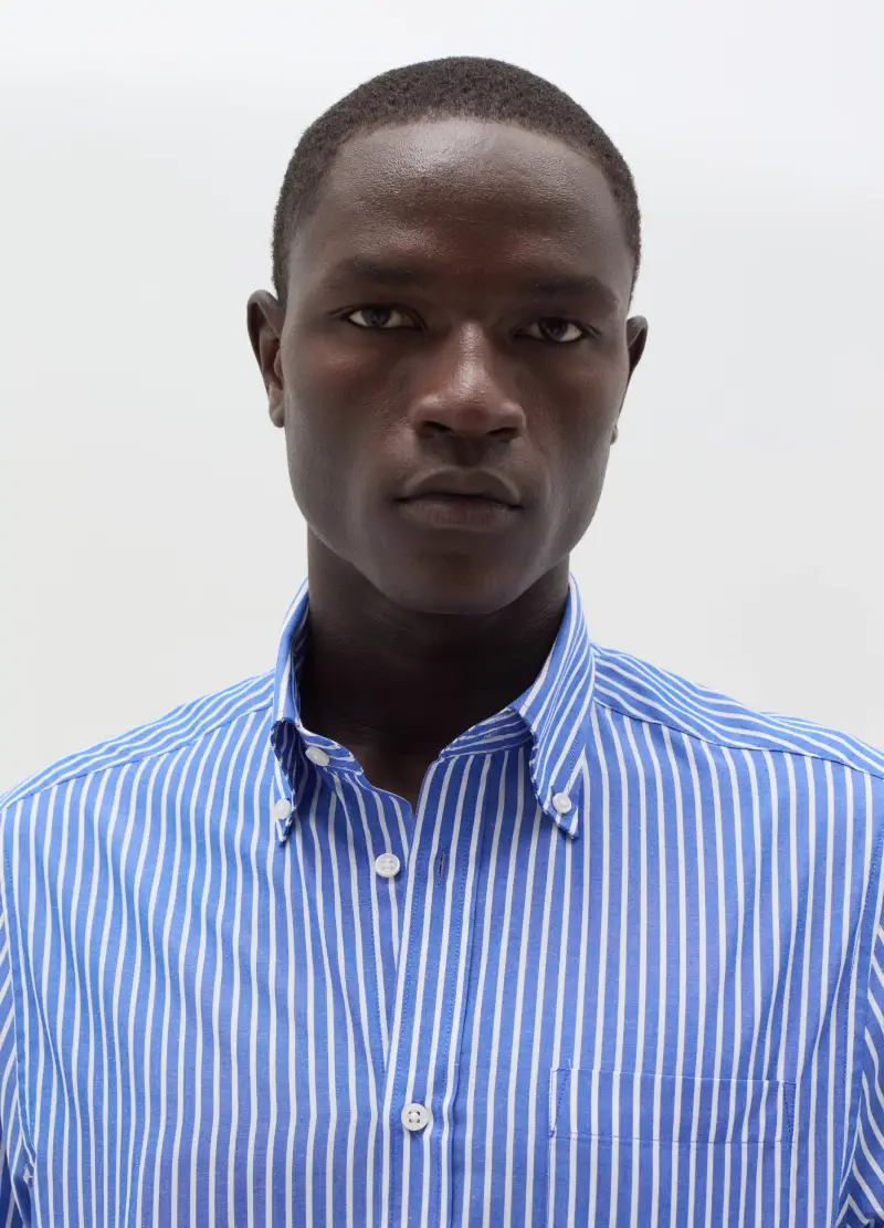 OVS, Camicia Regular Fit Fantasia A Righe, Uomo, Multicolor miniatura 2