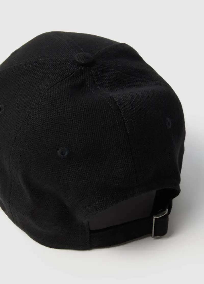 OVS, Cappello Da Baseball In Puro Cotone Nero, Uomo, Nero miniatura 3