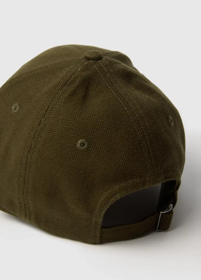 OVS, Cappello Da Baseball In Puro Cotone Verde, Uomo, Verde miniatura 2