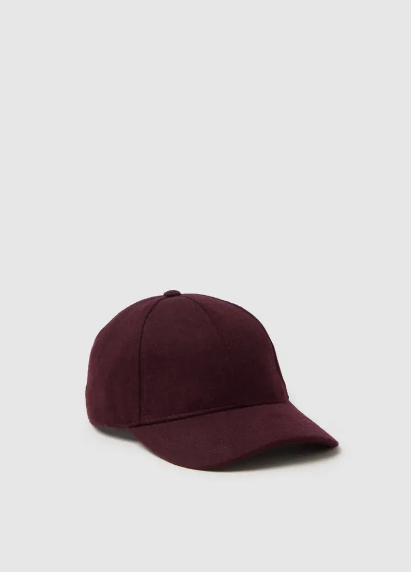 OVS , Cappello In Misto Lana Viola, Donna, Viola