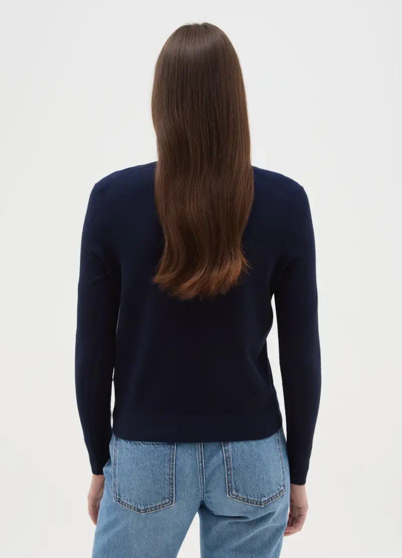 OVS HOUSEBRAND Cardigan Donna Blu 3844842 miniatura 3