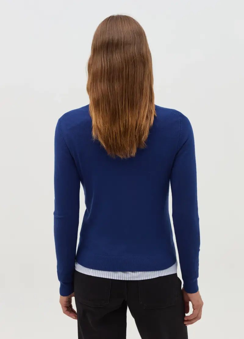 OVS HOUSEBRAND Cardigan Donna Blu 2736291 miniatura 3