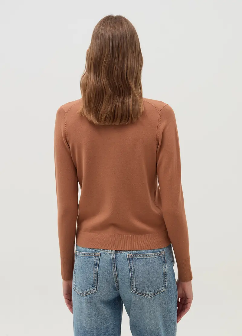 OVS HOUSEBRAND Cardigan Donna Marrone 2998372 miniatura 3