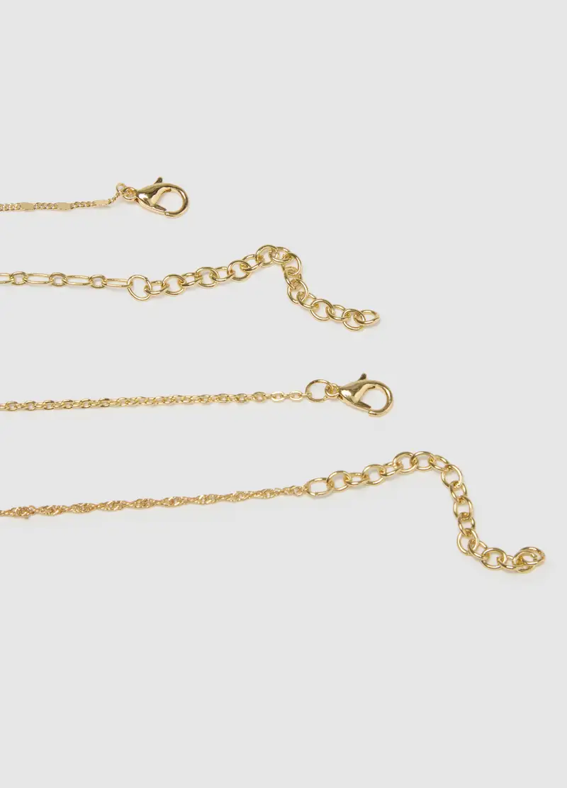 OVS, Collana Dorata In Acciaio, Donna, Oro miniatura 3