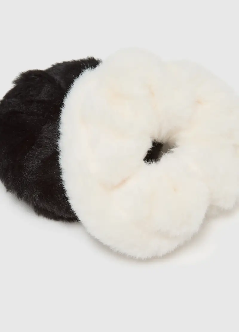 OVS, Elastici Per Capelli Multicolor Morbidi, Donna, Nero miniatura 3