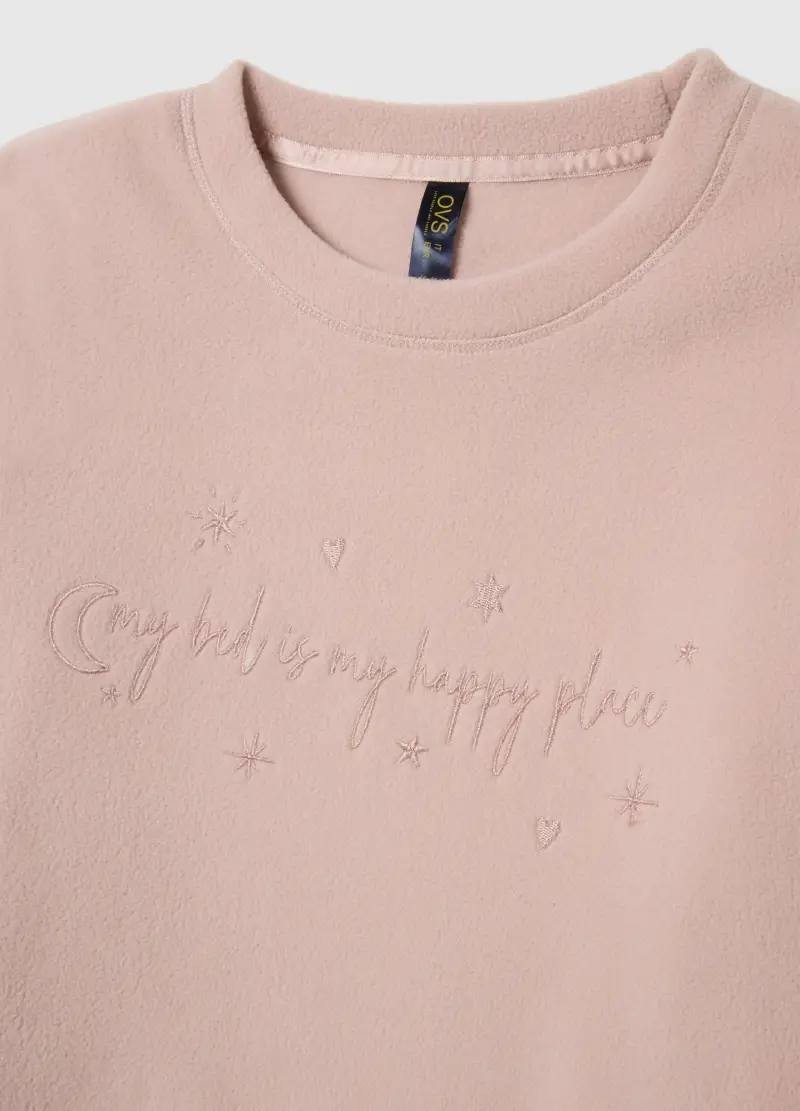 OVS, Felpa Rosa Regular Fit, Donna, Rosa miniatura 2