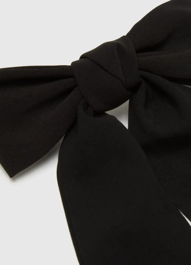 OVS, Fiocco Nero Per Capelli, Donna, Nero miniatura 2