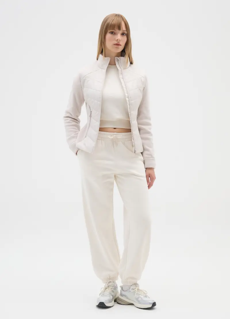 OVS , Giacca Beige Con Zip, Donna, Beige