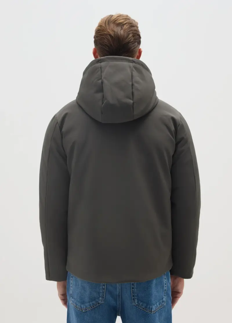 OVS, Giacca In Tessuto Elasticizzato Verde Regular Fit, Uomo, Verde miniatura 3