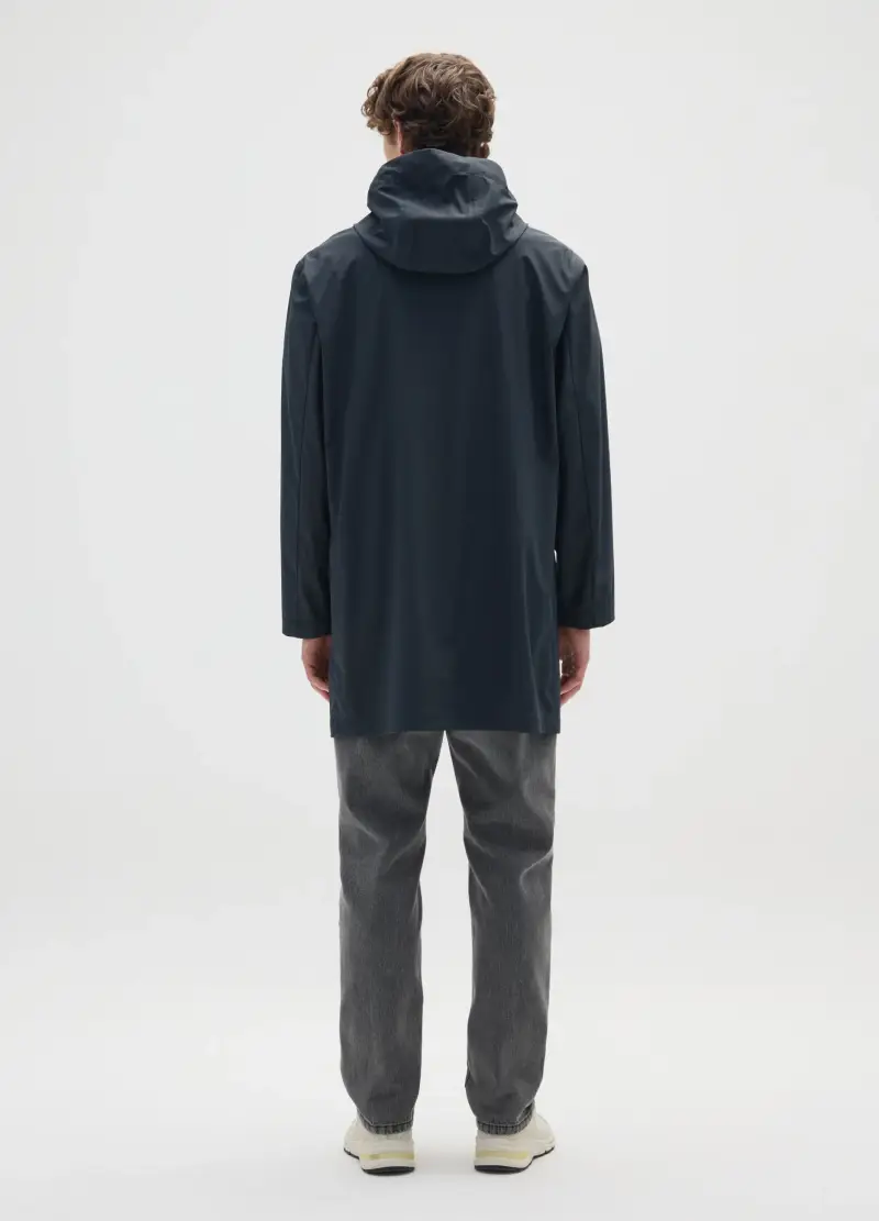 OVS, Giacca Leggera Impermeabile Blu Regular Fit, Uomo, Blu miniatura 3