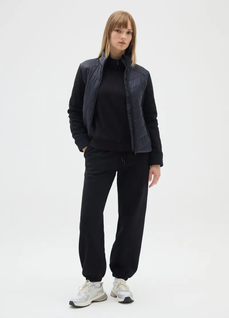 OVS , Giacca Nera Elasticizzata, Donna, Nero