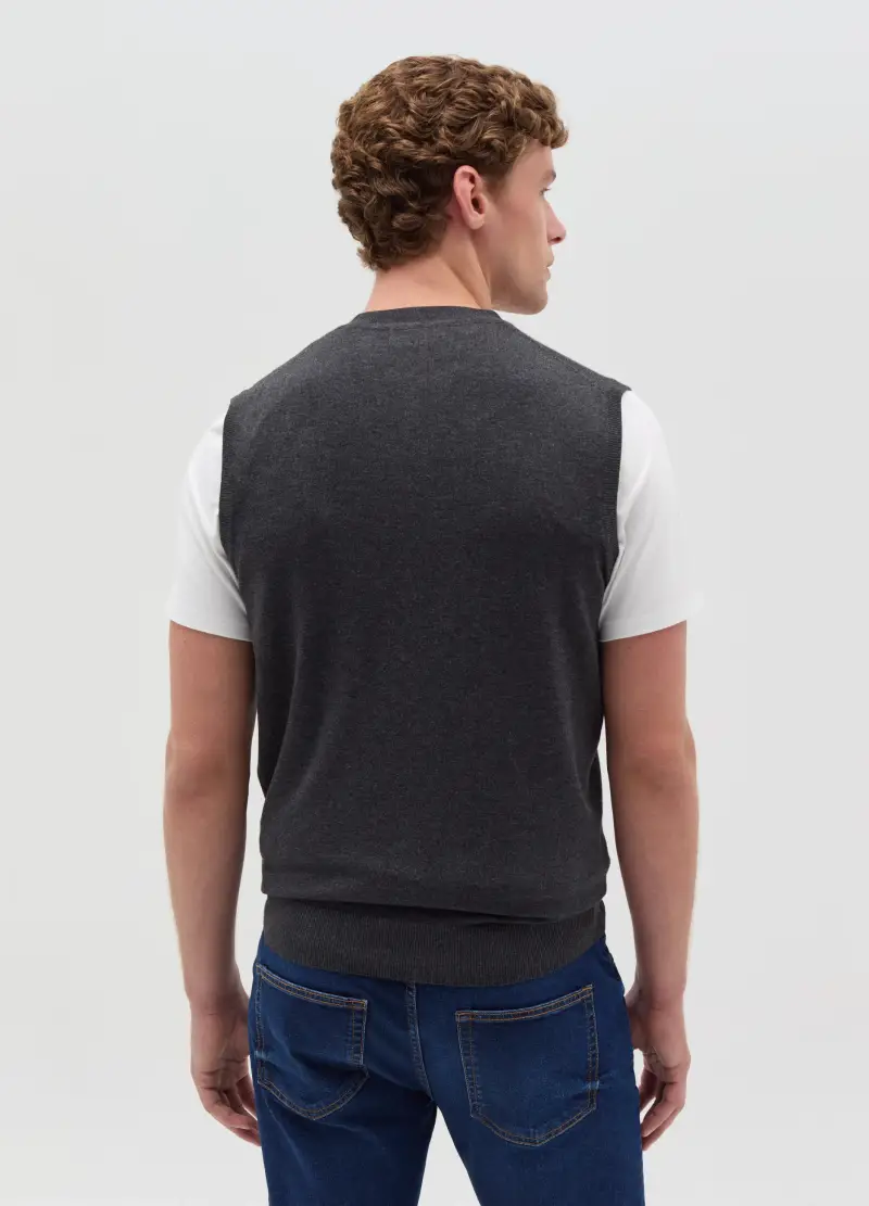 OVS HOUSEBRAND Gilet Uomo Grigio 2734999 miniatura 3