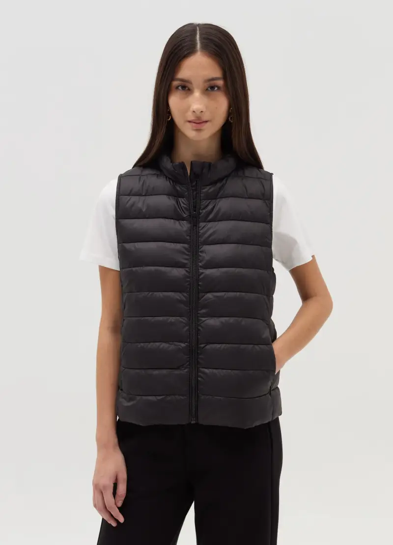 OVS HOUSEBRAND Gilet Donna Nero 2735075 miniatura 2