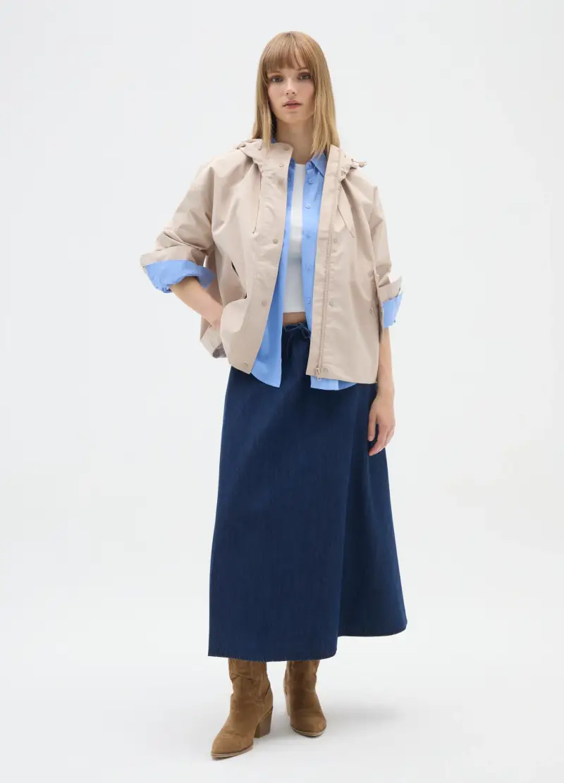 OVS , Giubbotto Impermeabile In Beige Regular Fit, Donna, Beige