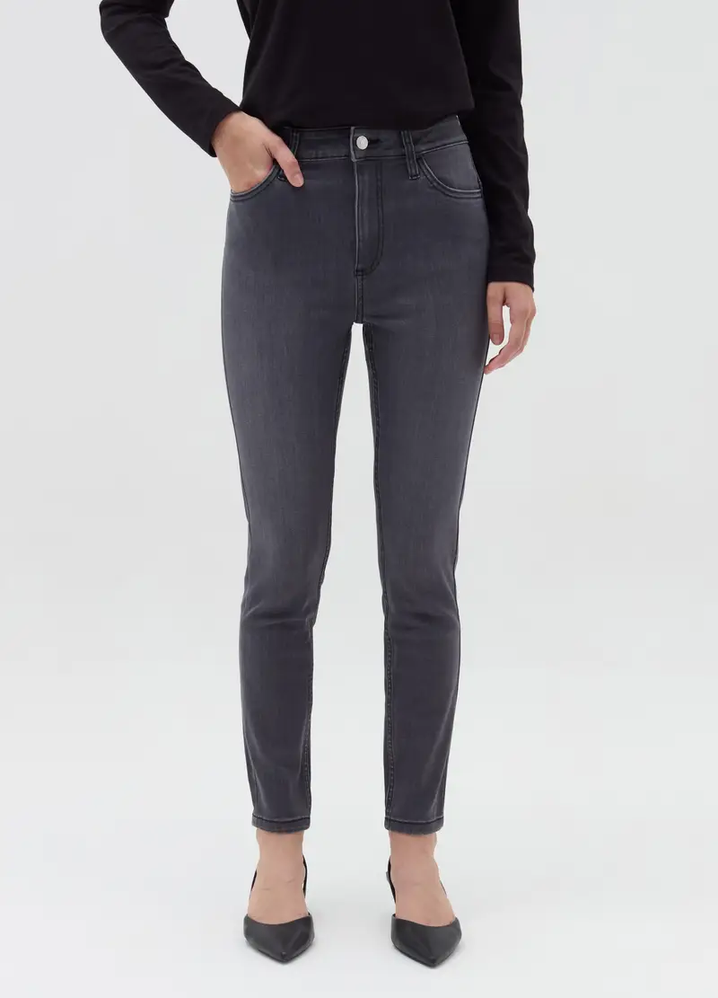 OVS HOUSEBRAND Jeans Donna Grigio 2735526 miniatura 2