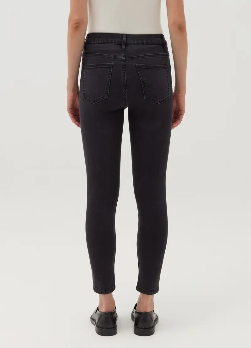 OVS HOUSEBRAND Jeans Donna Nero 2612784 miniatura 3