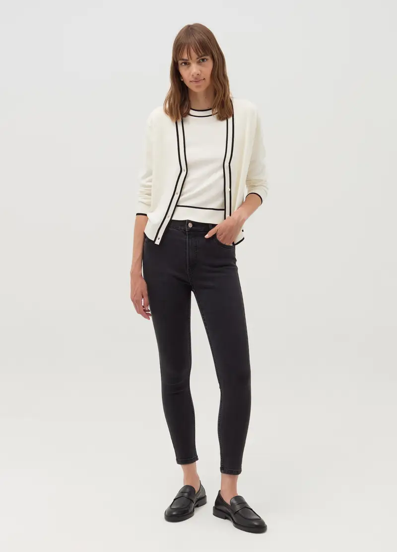 OVS HOUSEBRAND Jeans Donna Nero 2612784