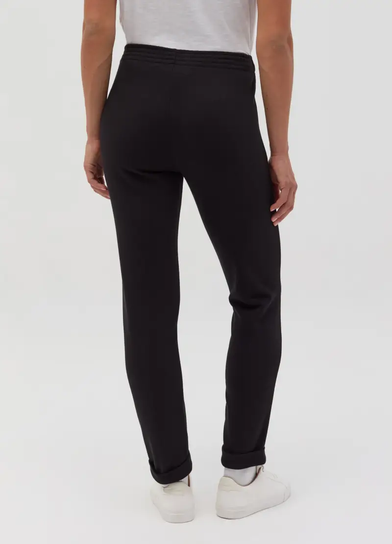 OVS, Joggers In Felpa, Donna, Nero miniatura 3