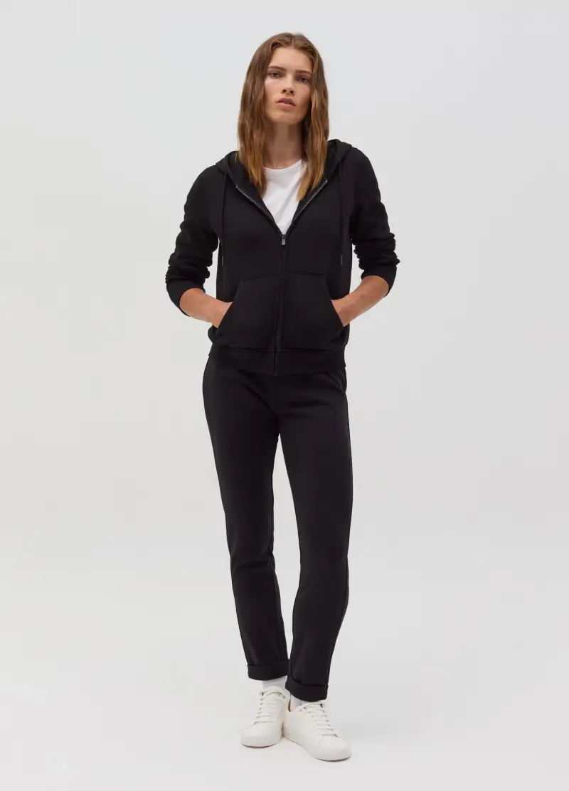 OVS , Joggers In Felpa, Donna, Nero