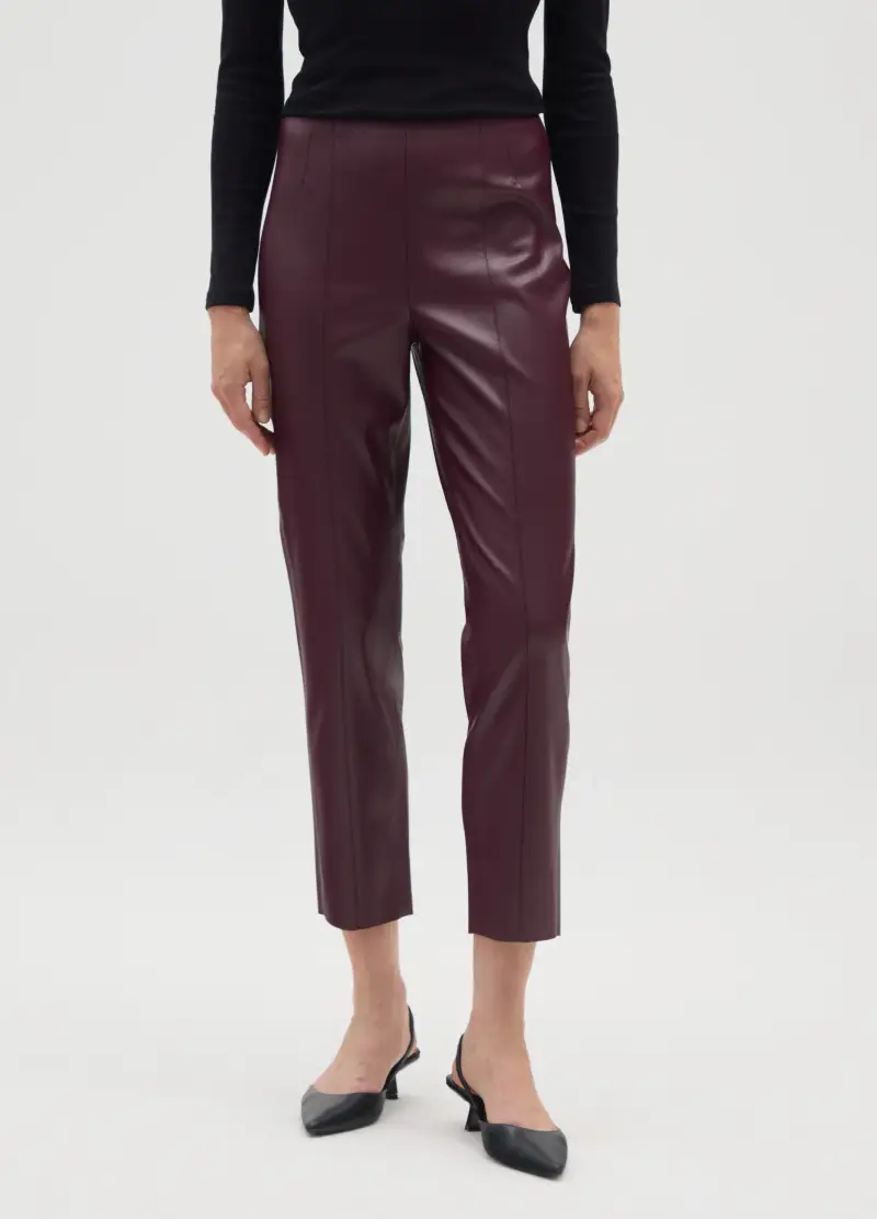 OVS HOUSEBRAND Leggings Donna Rosso 2827230 miniatura 2