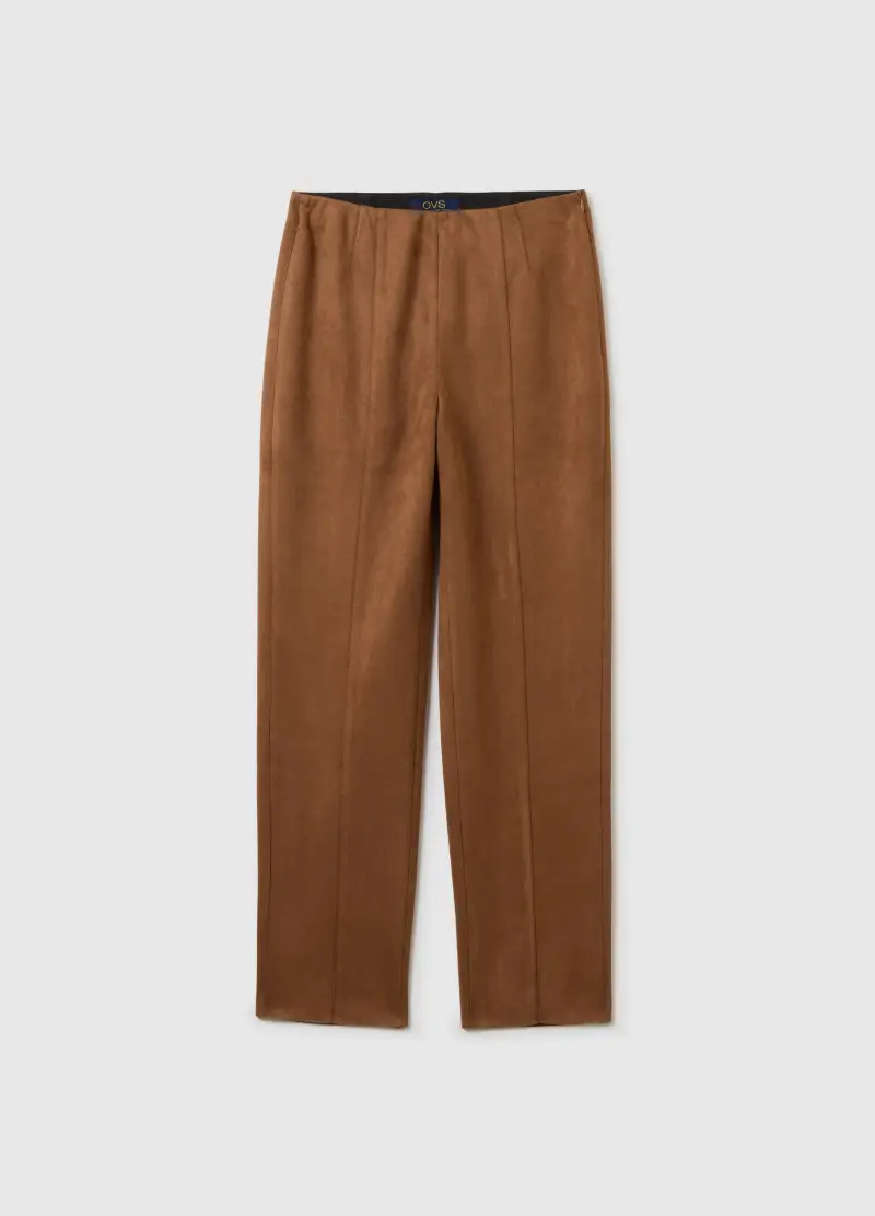 OVS HOUSEBRAND Leggings Donna Marrone 2827241