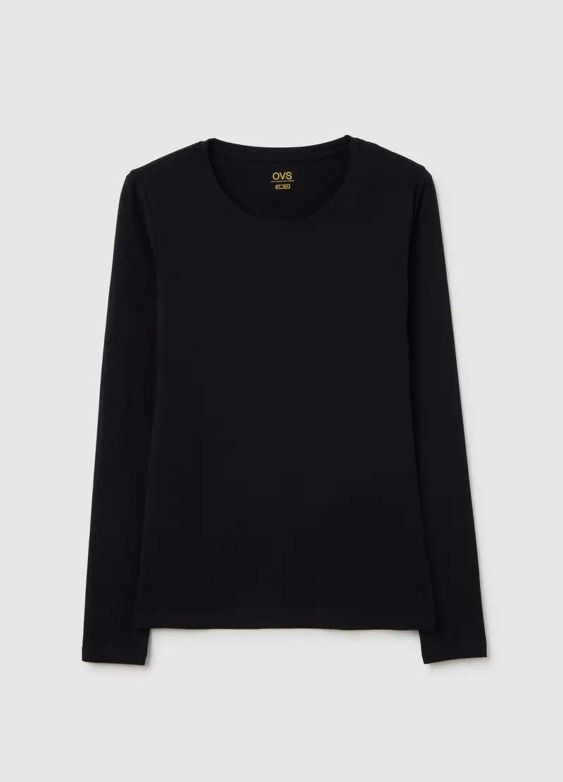 OVS, Maglia Nero A Maniche Lunghe, Donna, Nero