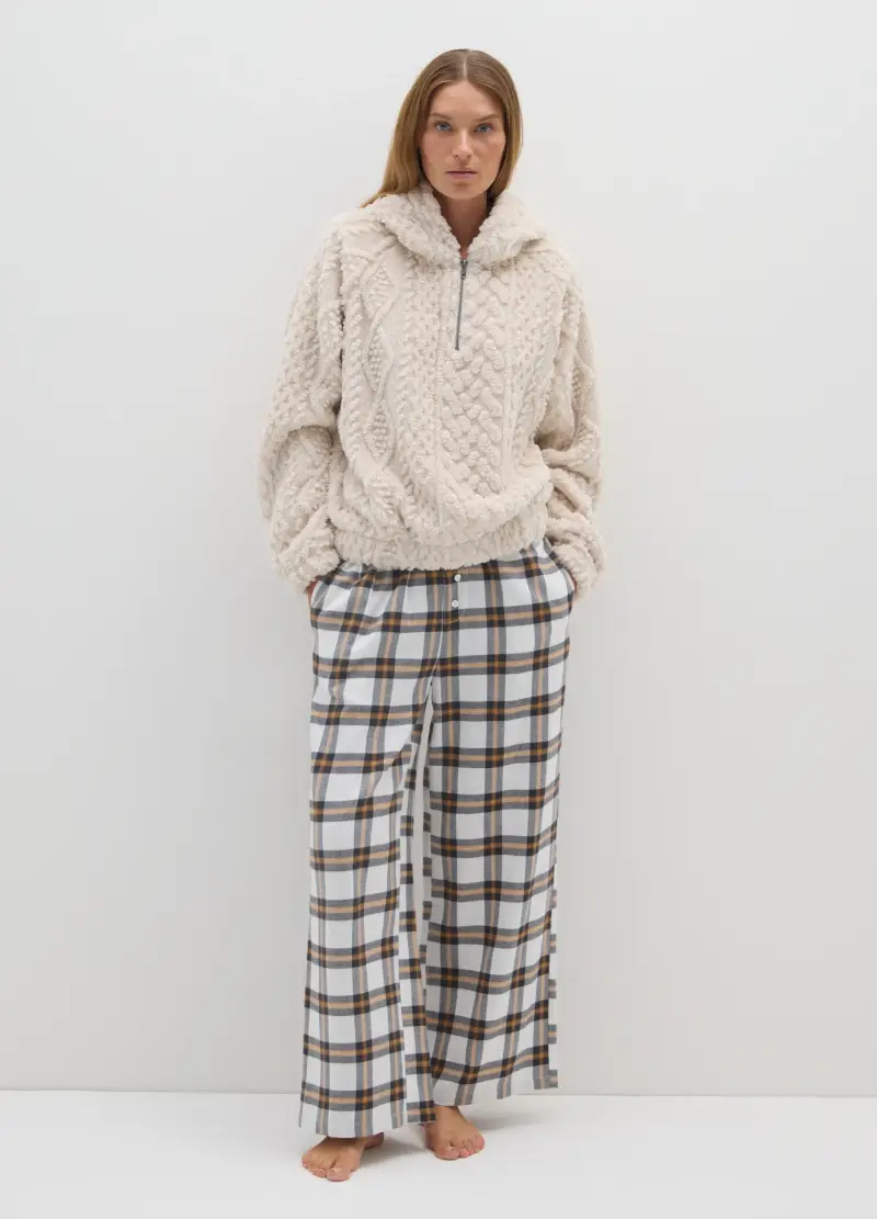 OVS, Maglia Pigiama Beige Regular Fit, Donna, Beige miniatura 2