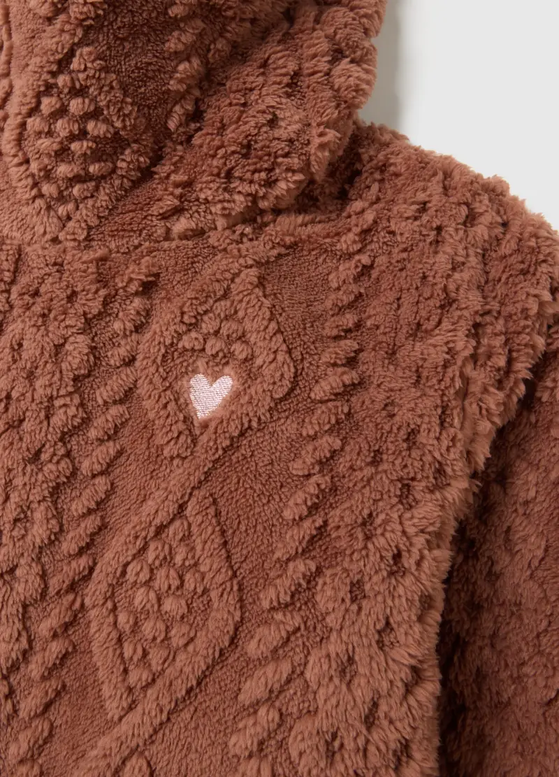 OVS, Maglia Pigiama Marrone Regular Fit, Donna, Marrone miniatura 2