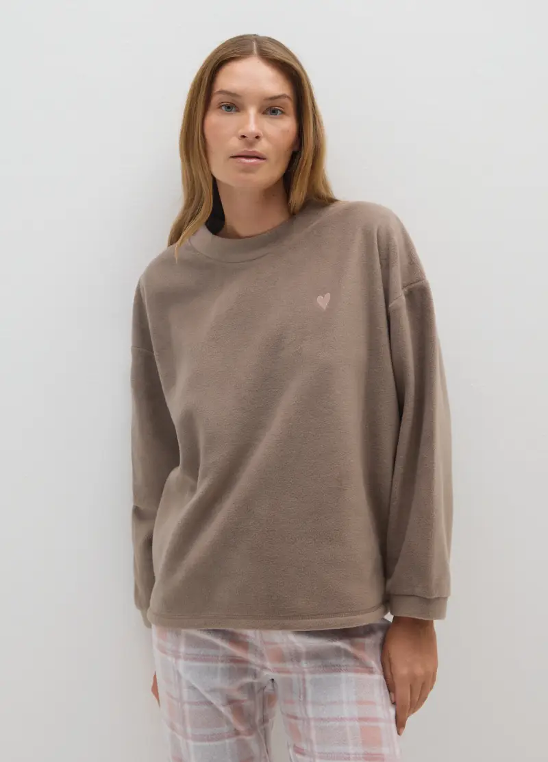 OVS , Maglia Pigiama Marrone Regular Fit, Donna, Marrone