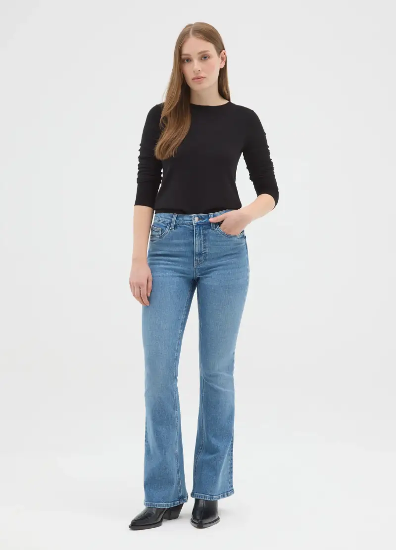 OVS, Maglione Nero Vestibilità Fitted, Donna, Nero miniatura 2