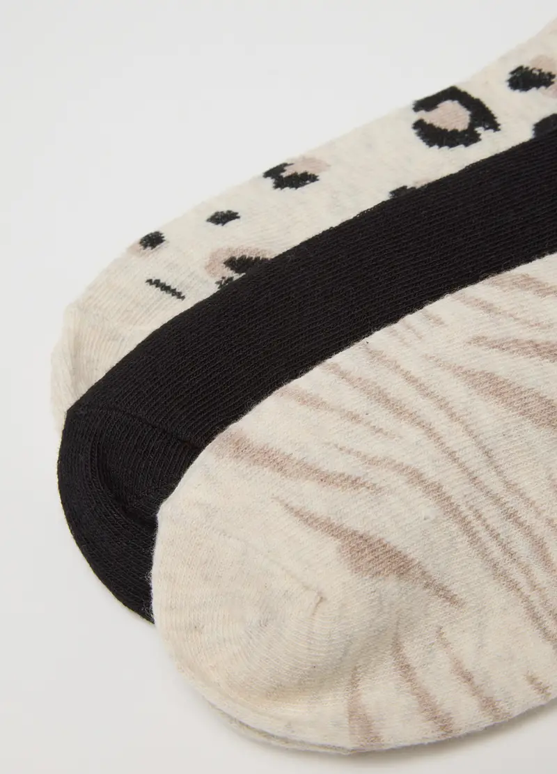 OVS, Multipack Calzini In Cotone Multicolor Elasticizzati, Donna, Multicolor miniatura 3