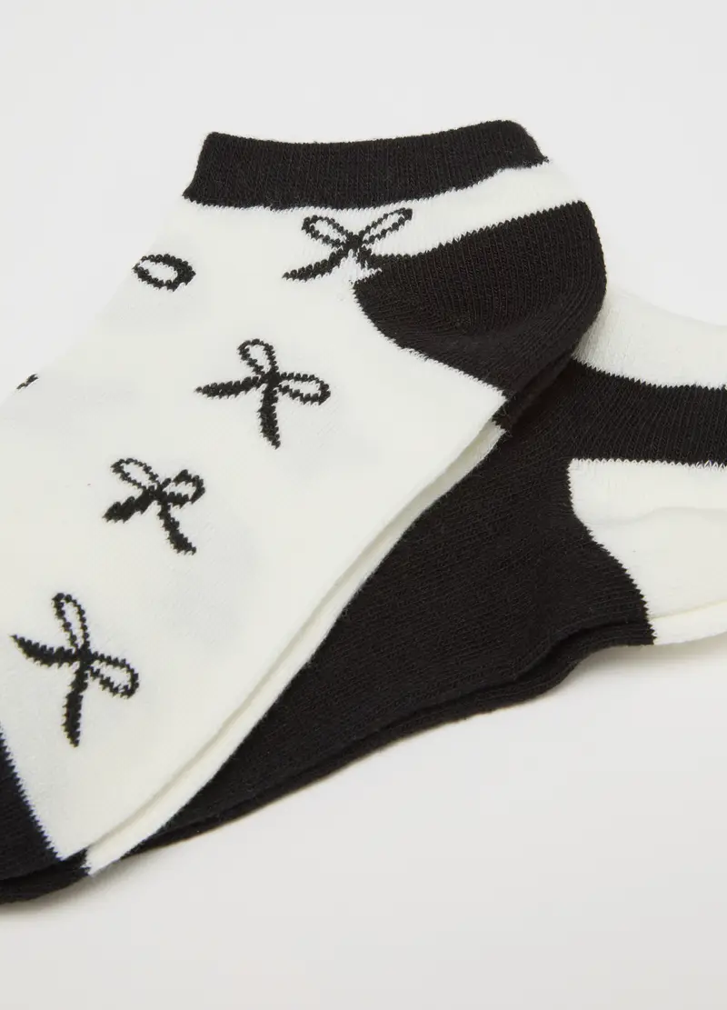 OVS, Multipack Calzini In Cotone Multicolor Elasticizzati, Donna, Multicolor miniatura 2