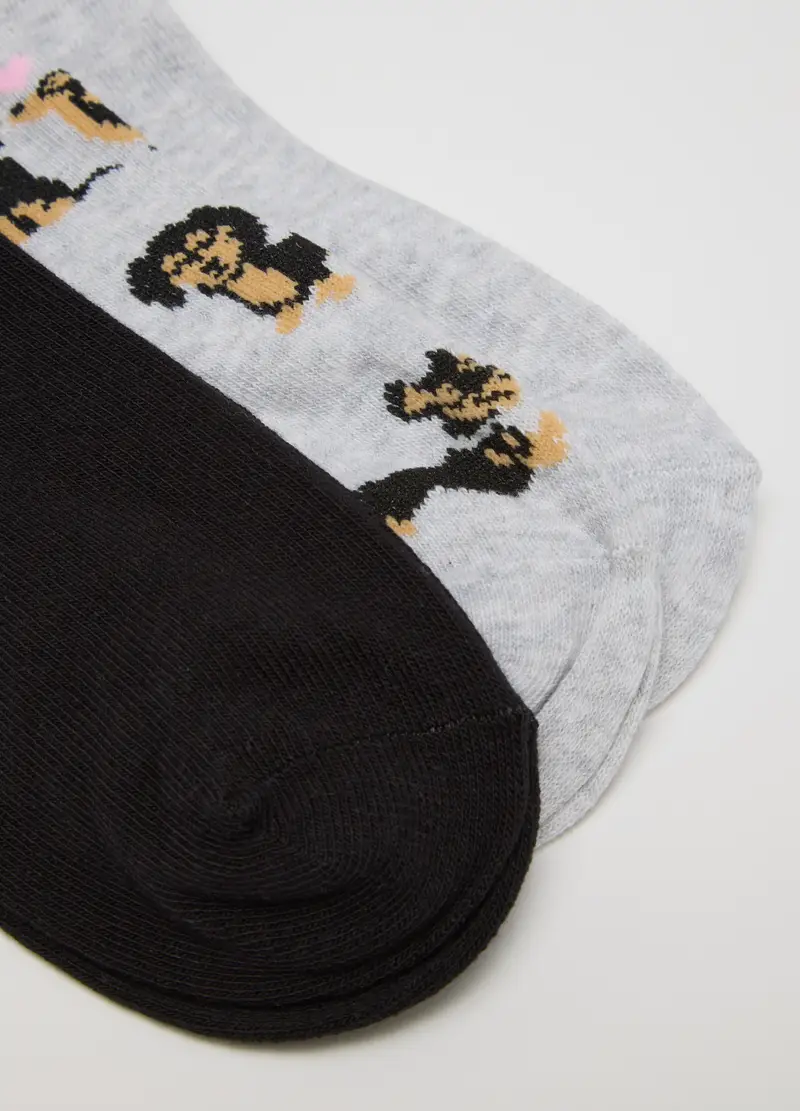 OVS, Multipack Calzini In Cotone Multicolor Elasticizzati, Donna, Multicolor miniatura 2