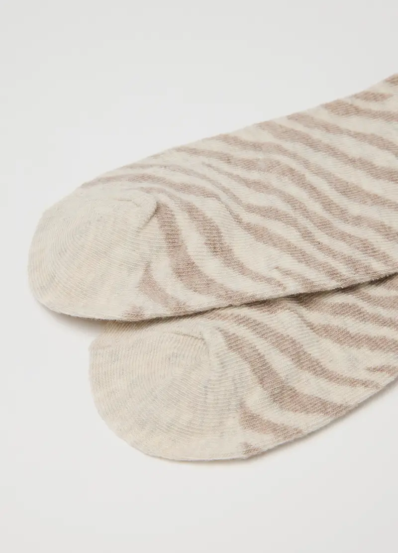 OVS, Multipack Calzini In Cotone Multicolor Elasticizzati, Donna, Multicolor miniatura 2