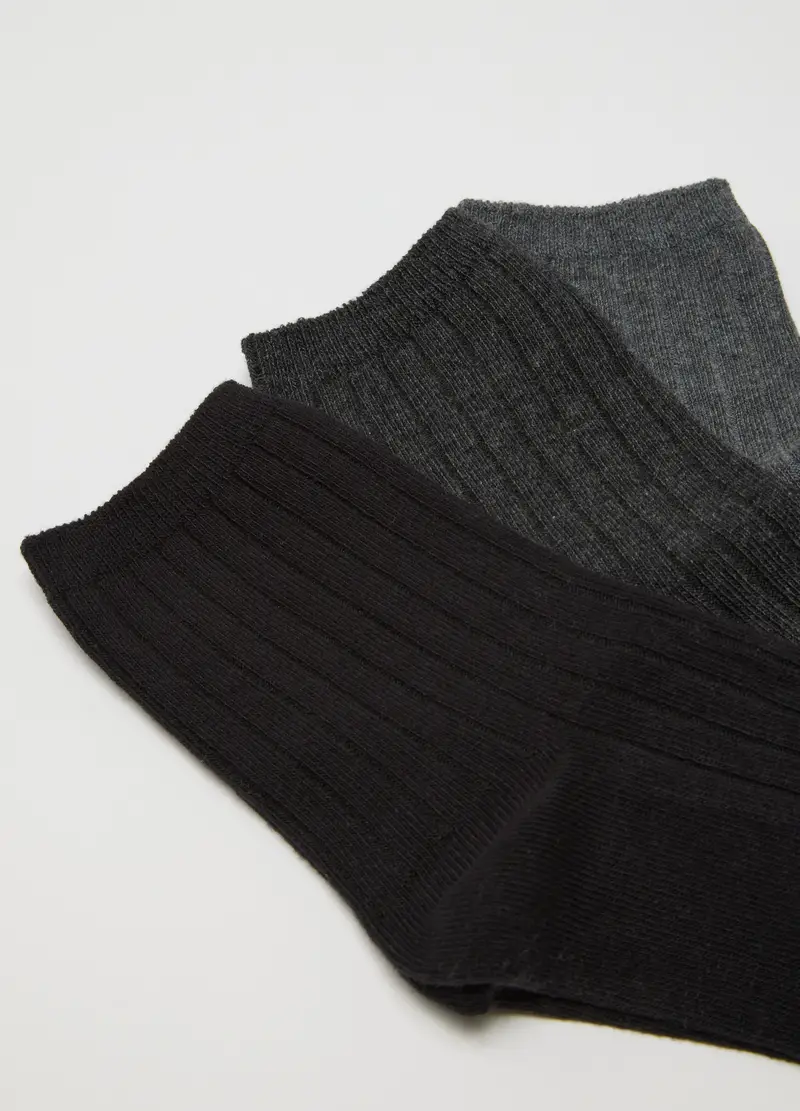 OVS, Multipack Calzini In Misto Cotone Multicolor Elasticizzati, Donna, Multicolor miniatura 3