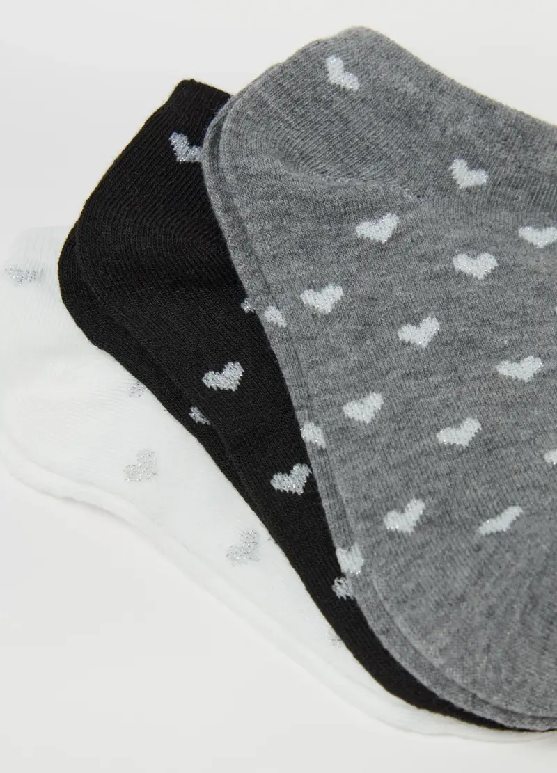 OVS, Multipack Sette Pariscarpa Stretch Con Lurex, Donna, Multicolor miniatura 3