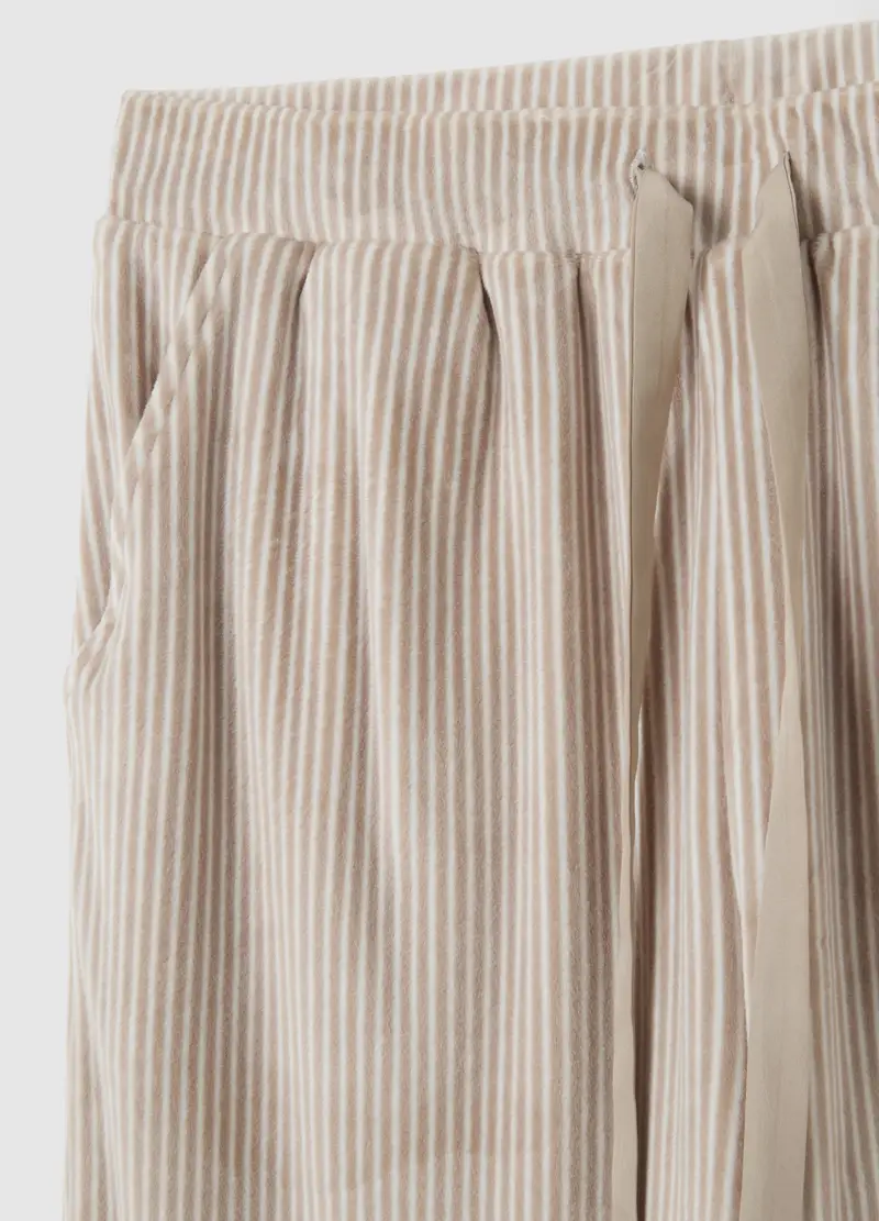 OVS, Pantaloni Da Pigiama Beige Regolabile In Vita, Donna, Beige miniatura 2