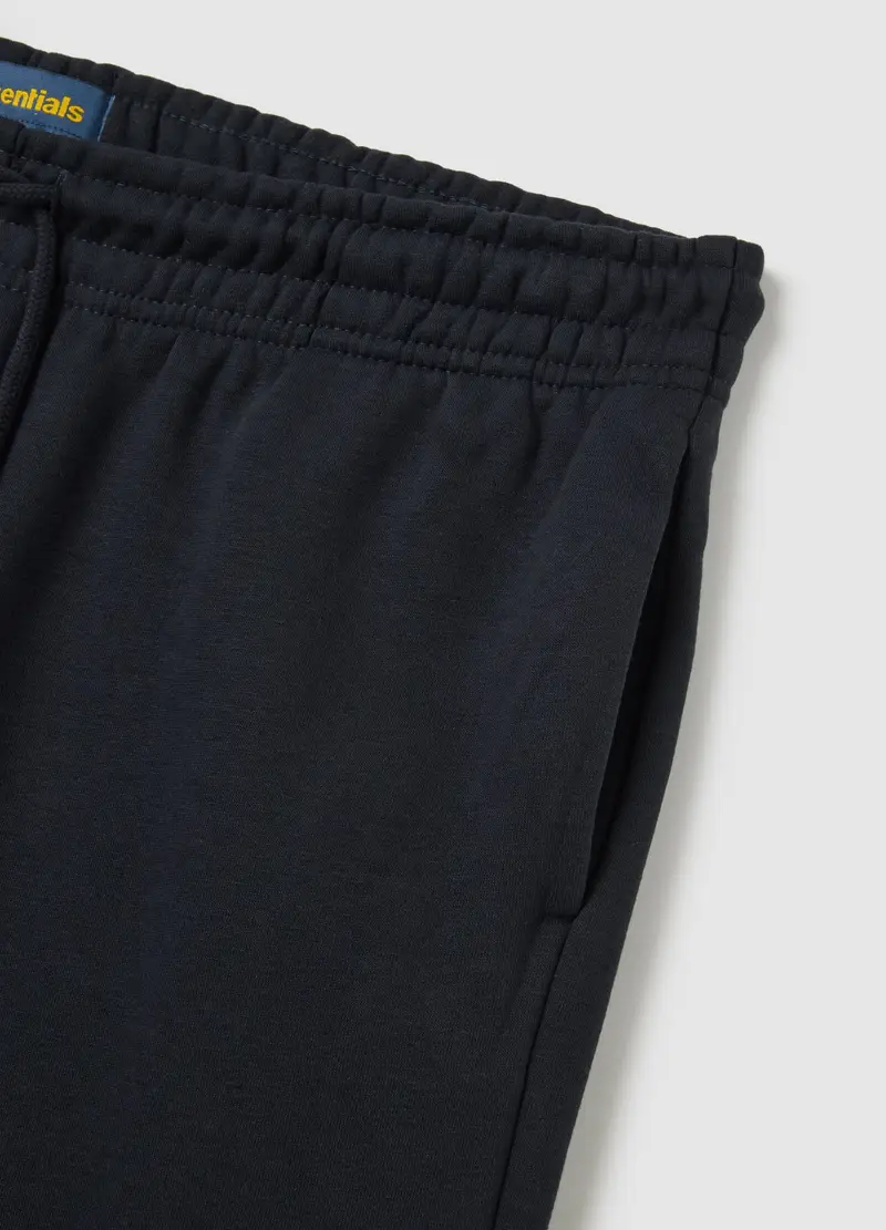 OVS, Pantaloni In Misto Cotone Nero Regular Fit, Uomo, Nero miniatura 2