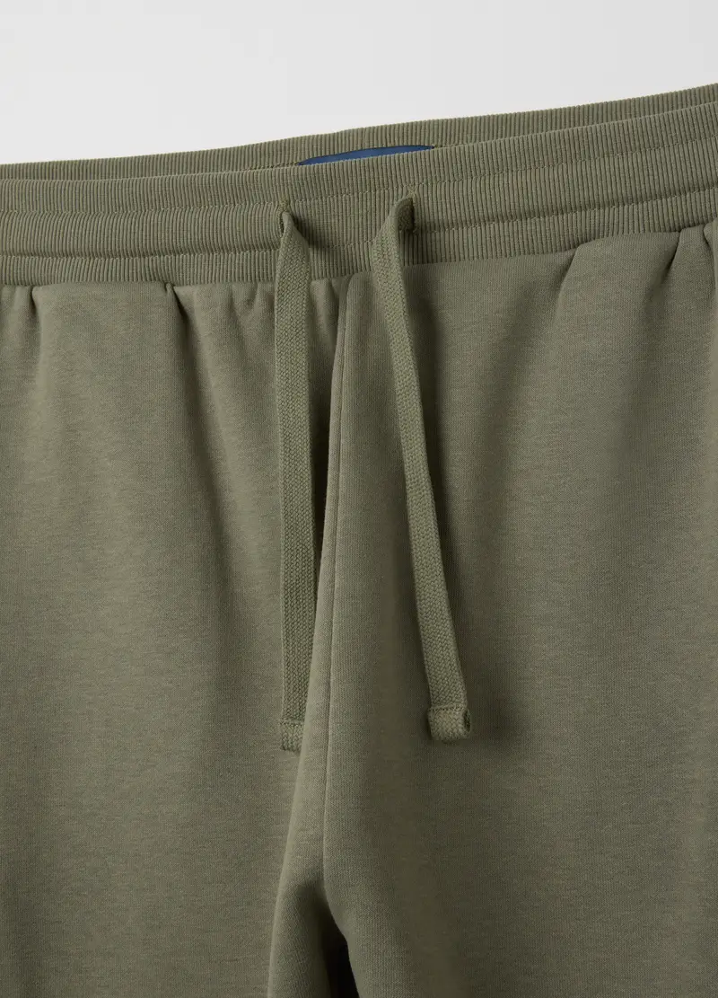 OVS, Pantaloni In Misto Cotone Verdi Con Tasche Cargo, Uomo, Verde miniatura 2