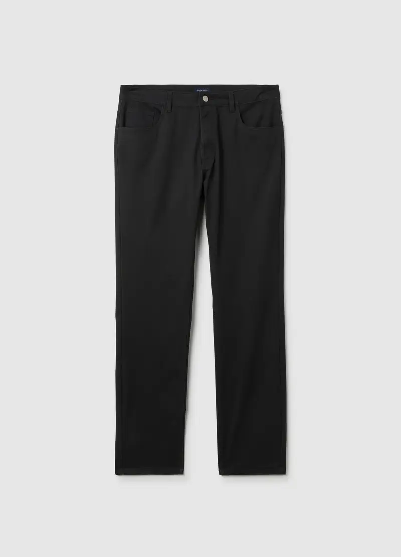 OVS , Pantaloni Neri Con Cinque Tasche, Uomo, Nero