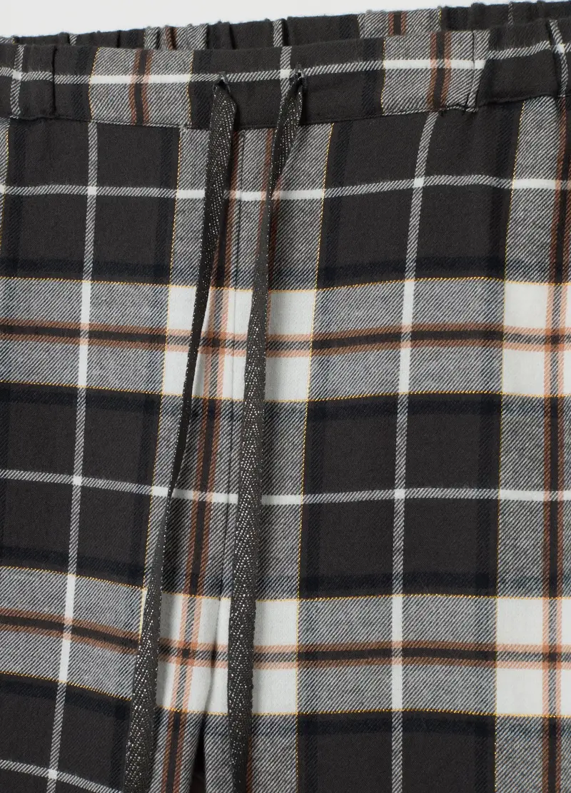 OVS, Pantaloni Pigiama In Misto Cotone Multicolor Regular Fit, Donna, Multicolor miniatura 2