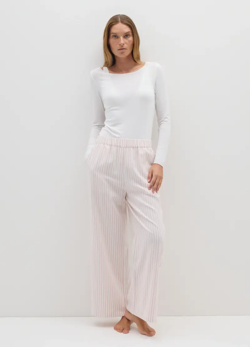 OVS , Pantaloni Pigiama In Puro Cotone Multicolor Regular Fit, Donna, Multicolor