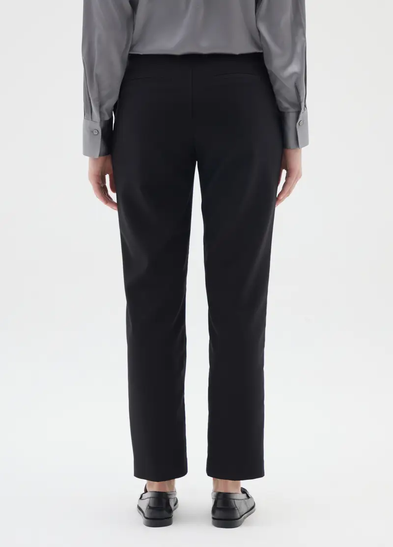 OVS, Pantaloni The Iconic Pants Neri Slim Elasticizzati, Donna, Nero miniatura 3